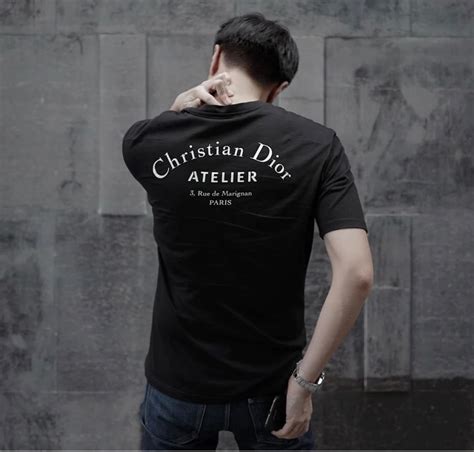 tee shirt christian dior atelier|christian dior tee price.